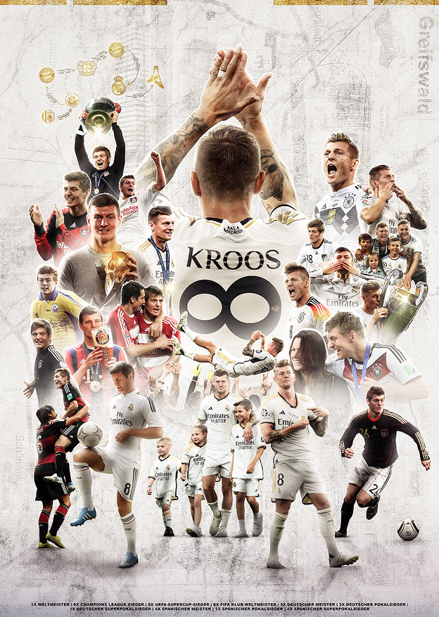 Toni Kroos Tribute Artwork